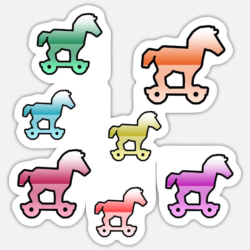 Sticker taille S (10 x 10 cm) - 