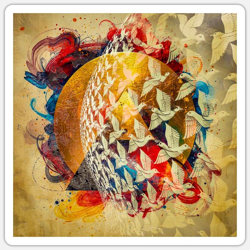 Sticker Größe S (10 x 10 cm) -