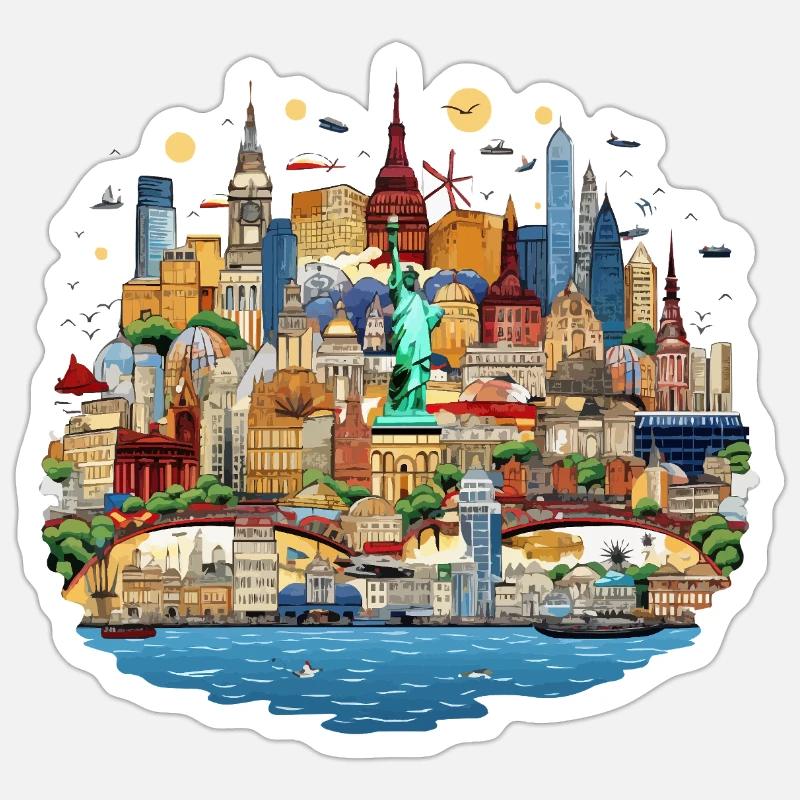 Sticker Größe S (10 x 10 cm) - 