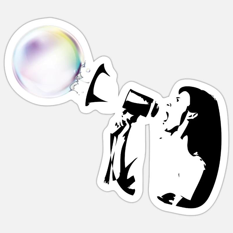 Sticker Größe S (10 x 10 cm) - 