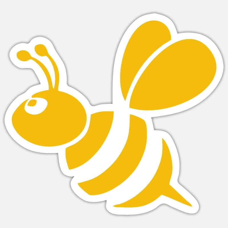 Baker - Sticker size S (10 x 10 cm) - white matte