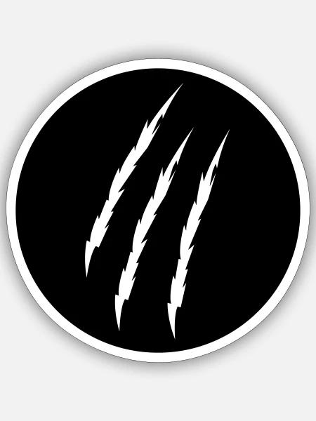  - Sticker size S (10 x 10 cm) - white matte
