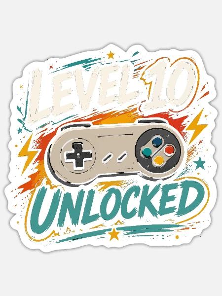 - Sticker Größe S (10 x 10 cm) - Mattweiß