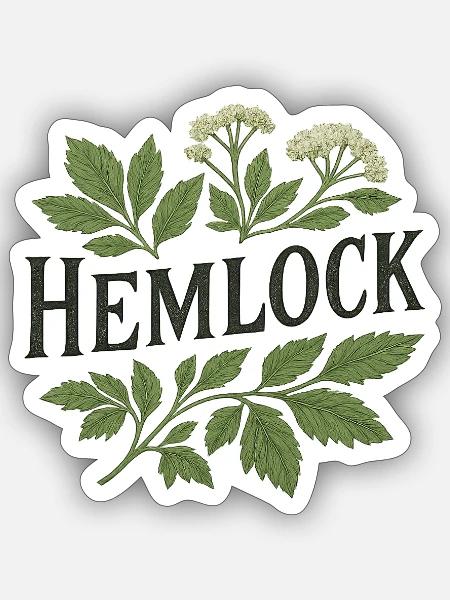 HEM#1003 - Sticker Größe S (10 x 10 cm) - Mattweiß