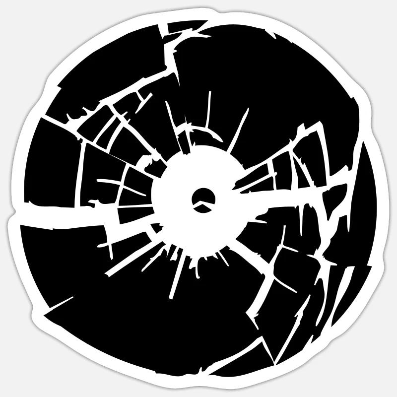 Sticker Größe S (10 x 10 cm) - 