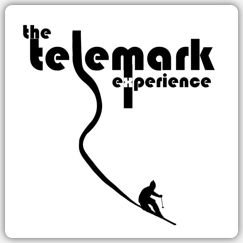 Telemark eXperience Sticker Größe S (10 x 10 cm)