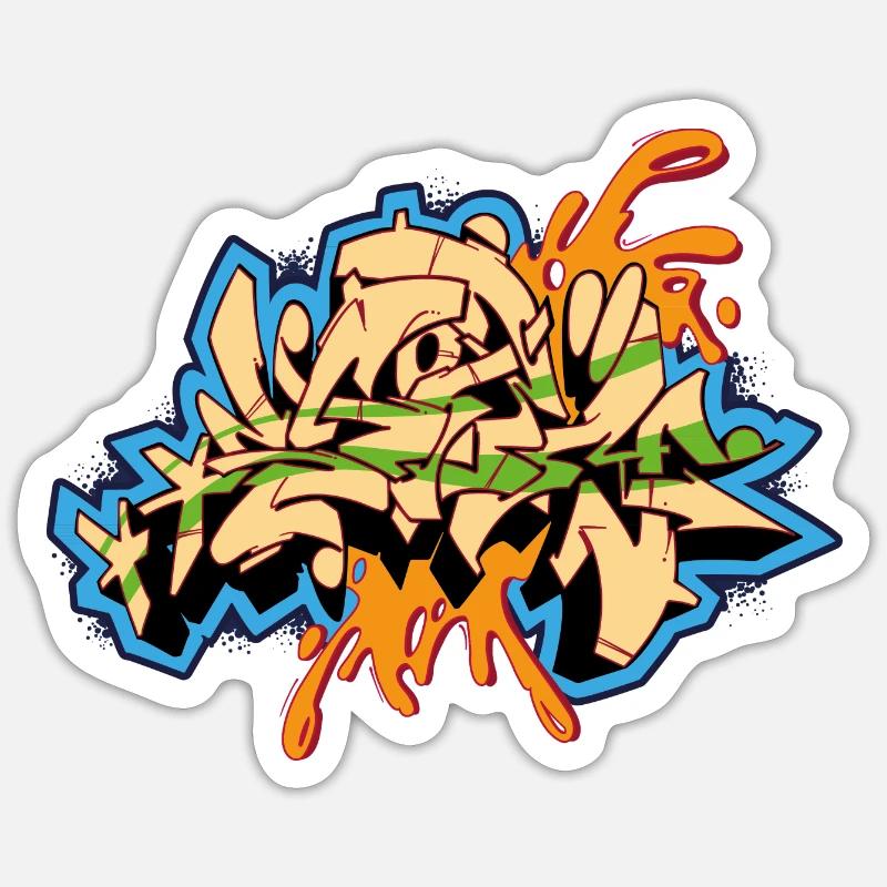 Sticker Größe S (10 x 10 cm) - 