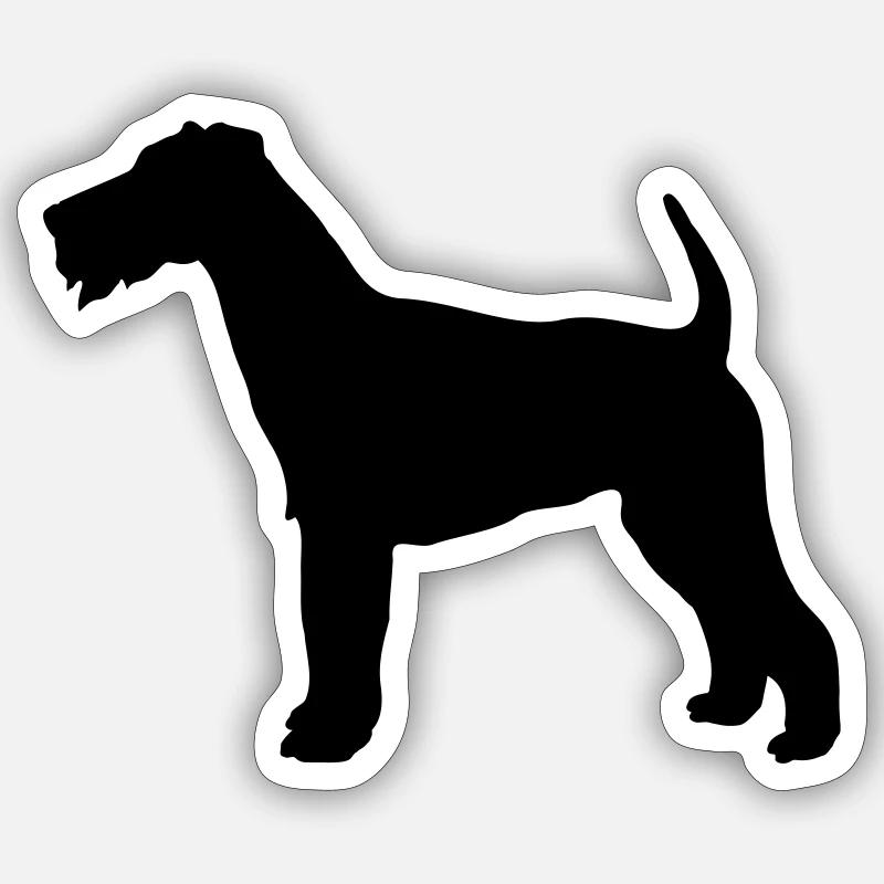 Terrier Sticker Größe S (10 x 10 cm)