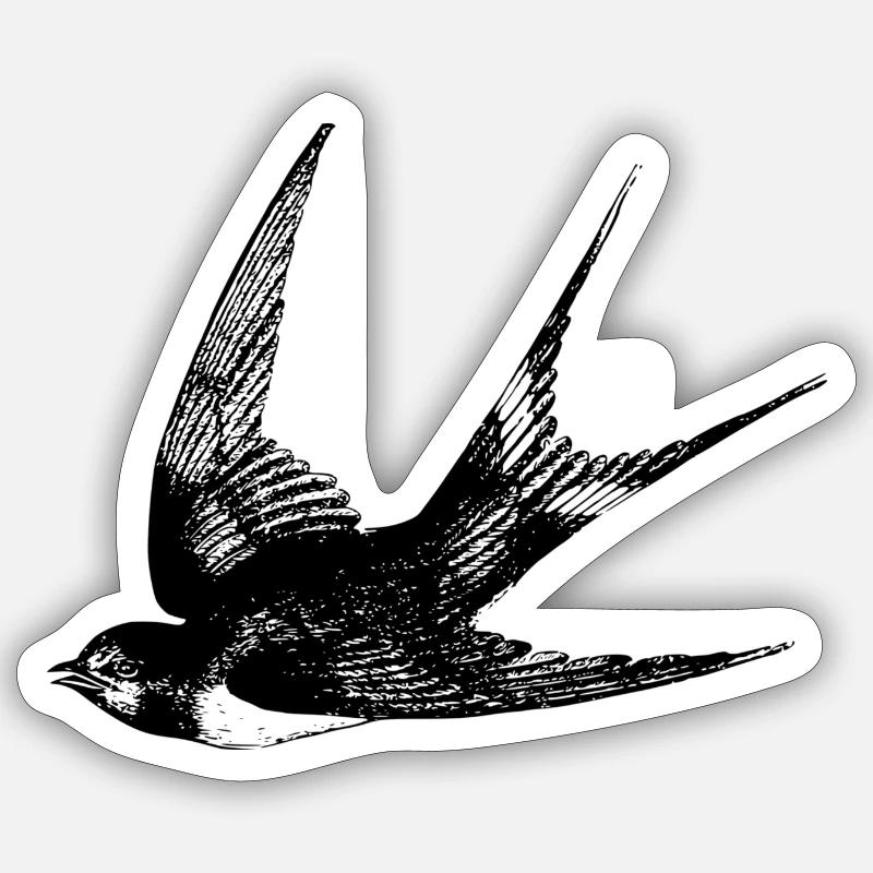 Schwalbe Sticker Größe S (10 x 10 cm)