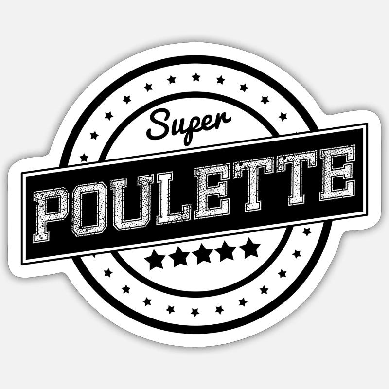 Sticker taille S (10 x 10 cm) - 