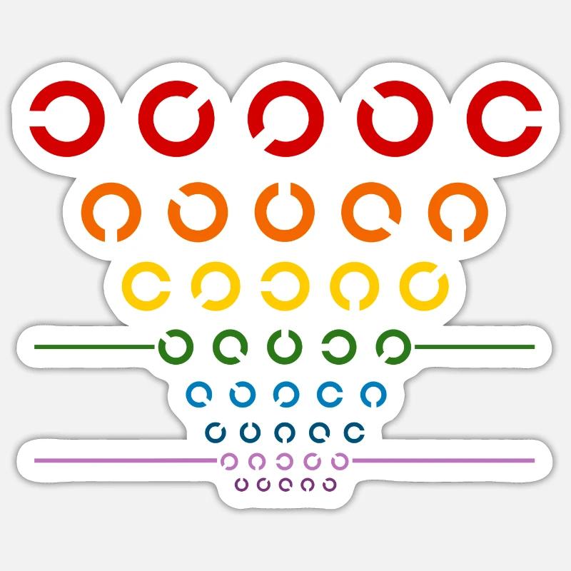 Sticker Größe S (10 x 10 cm) - 