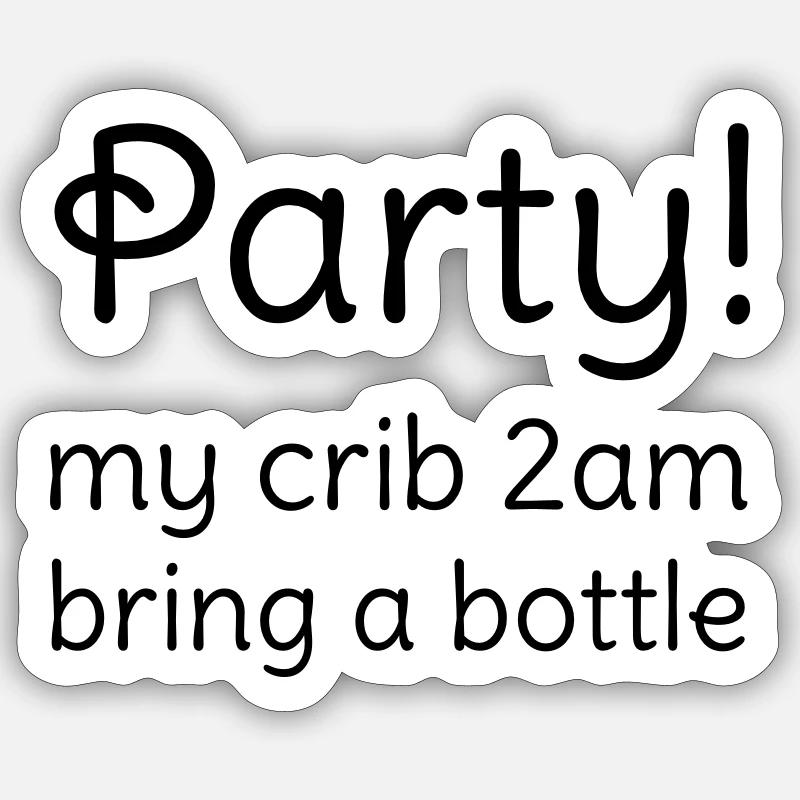 Sticker Größe S (10 x 10 cm) - 