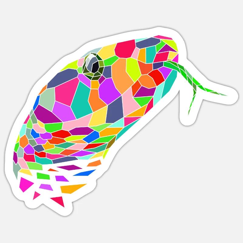 Colore serpente Adesivo