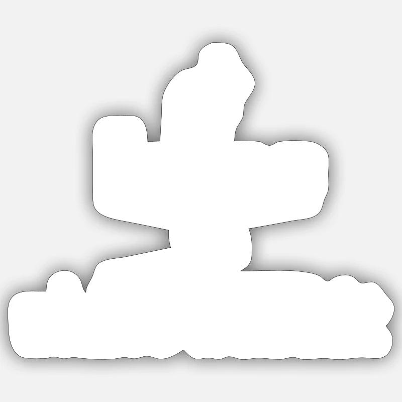 Sticker Größe S (10 x 10 cm) - 