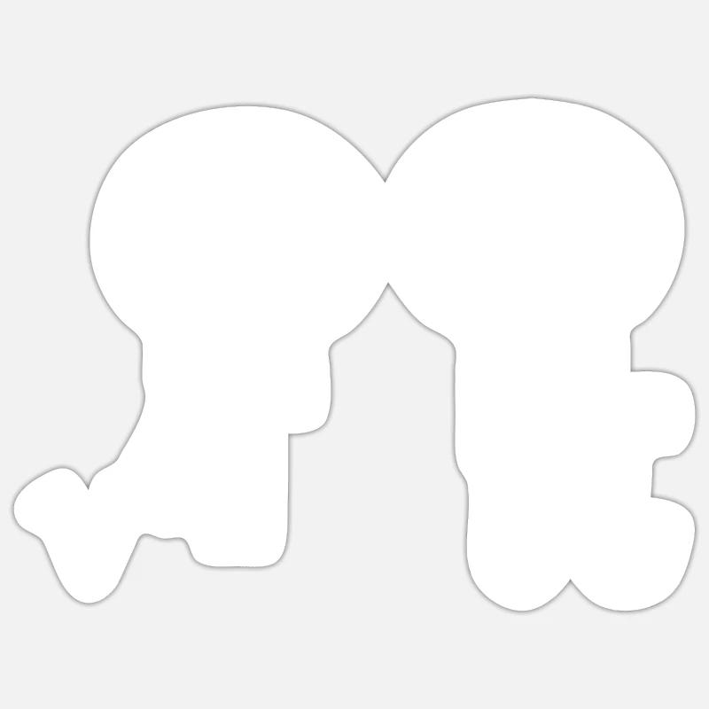 Sticker Größe S (10 x 10 cm) - 