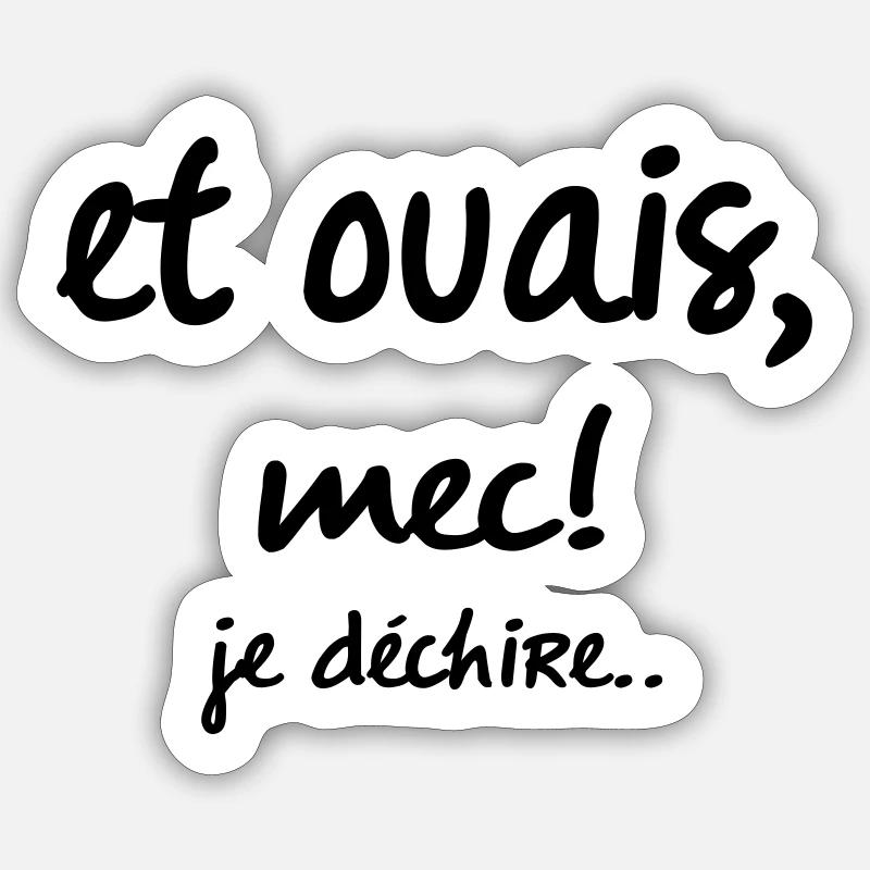 Sticker taille S (10 x 10 cm) - 