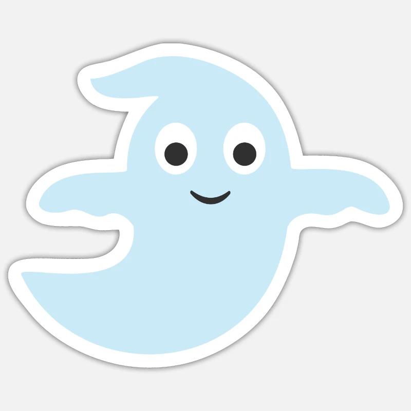 ghost Sticker size S (10 x 10 cm)