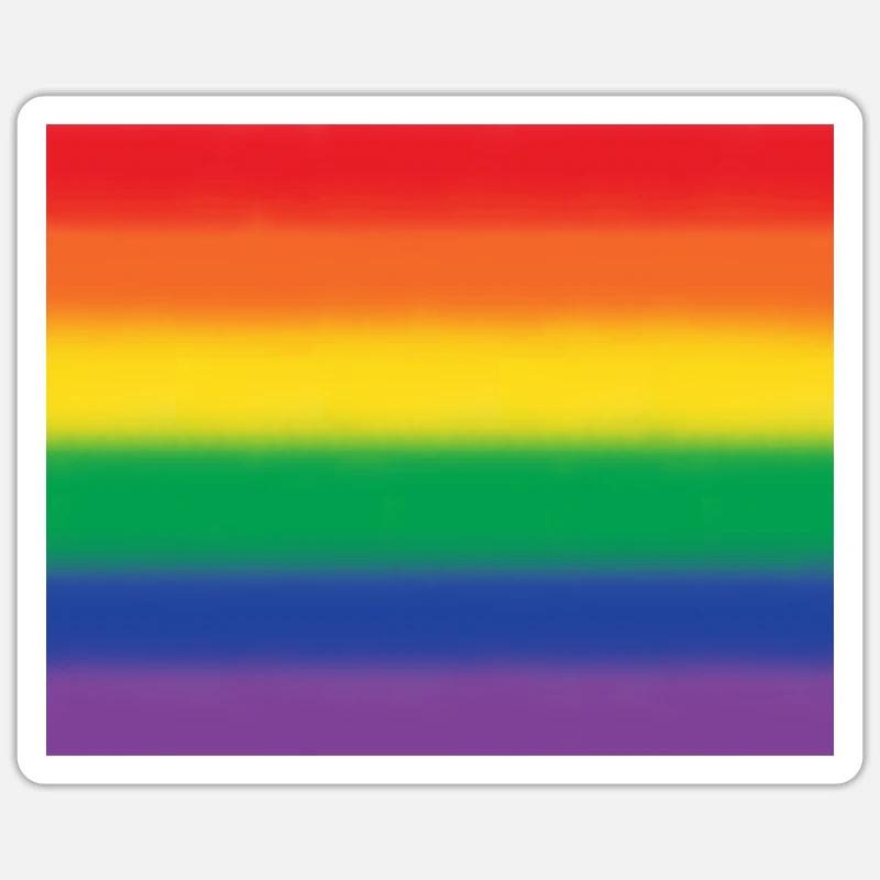 Rainbow / pride Sticker size S (10 x 10 cm)