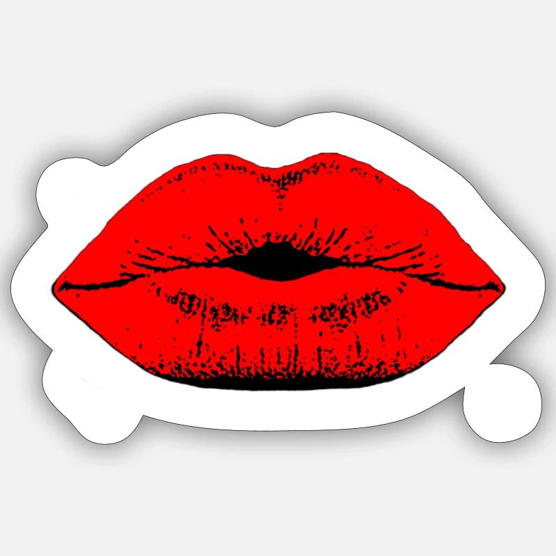 Lips Sticker size S (10 x 10 cm)