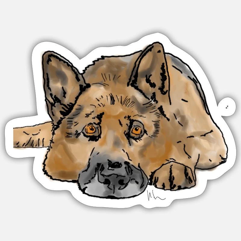 Sticker Größe S (10 x 10 cm) - 