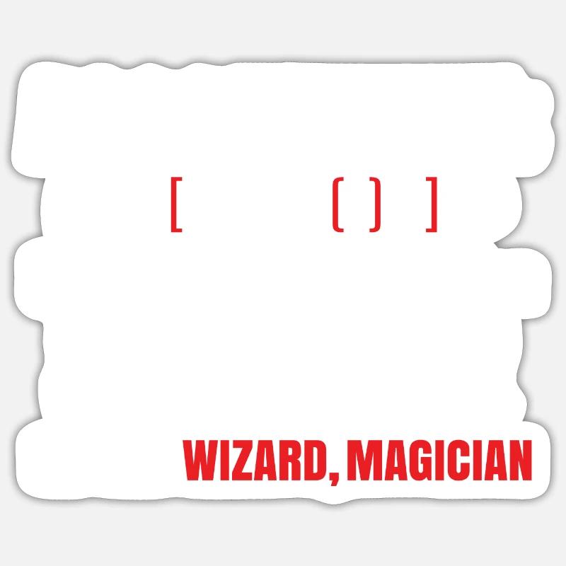 Dictionnaire comptable drôle comptable disant Sticker taille S (10 x 10 cm)