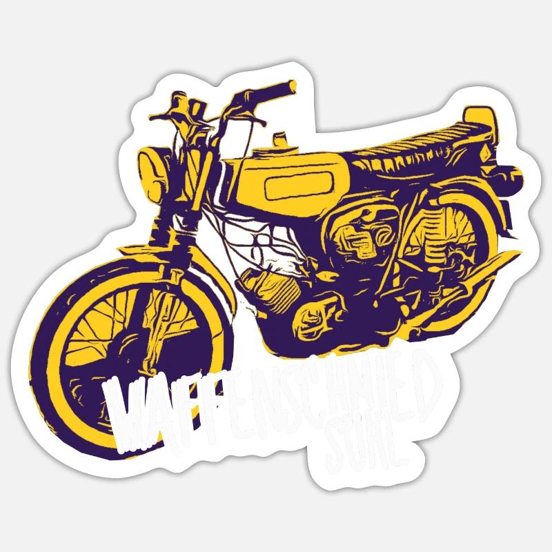 Simme Sr51/Schwalbenfahrer / Ostalgie /Mofa / KR51 Sticker Größe S (10 x 10 cm)