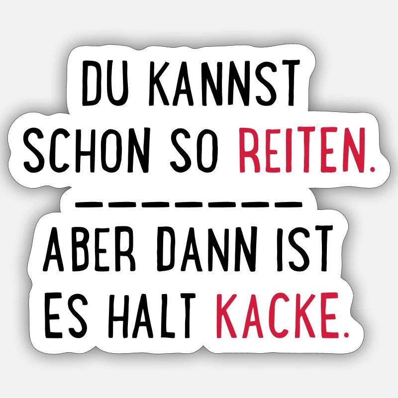 Sticker Größe S (10 x 10 cm) - 