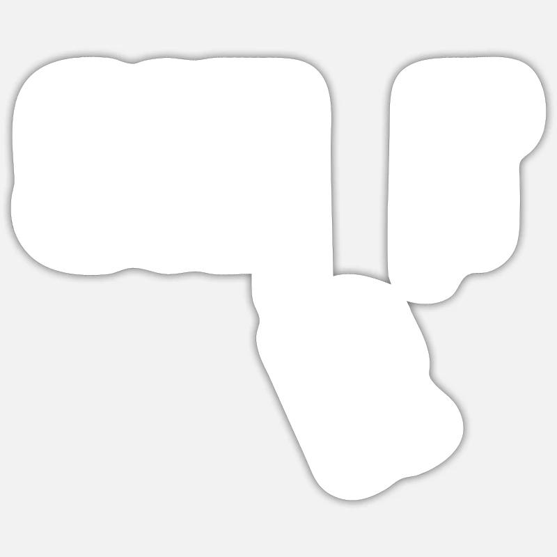 Sticker Größe S (10 x 10 cm) - 