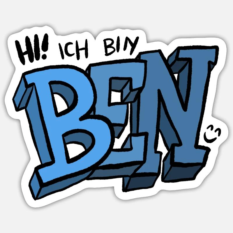 Sticker Größe S (10 x 10 cm) - 