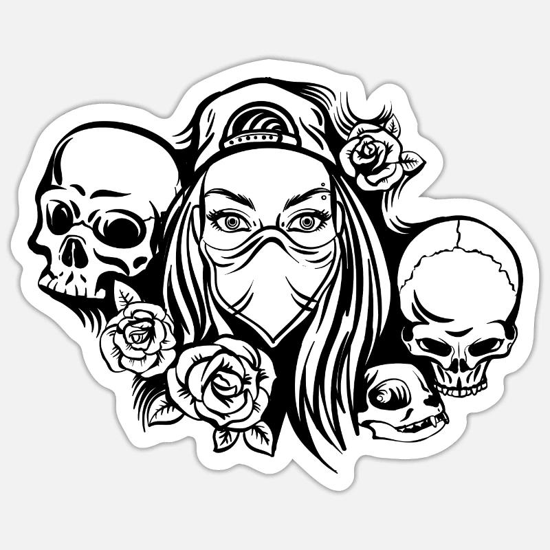 Sticker size S (10 x 10 cm) - 