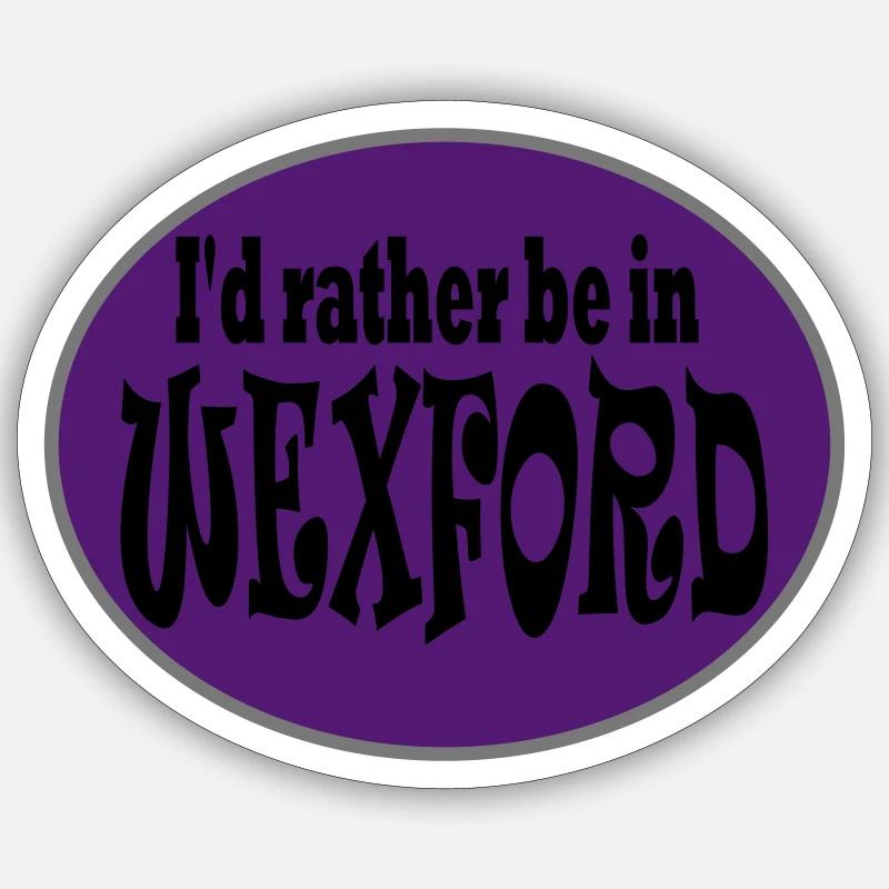 id eher in wexford sein Sticker Größe S (10 x 10 cm)