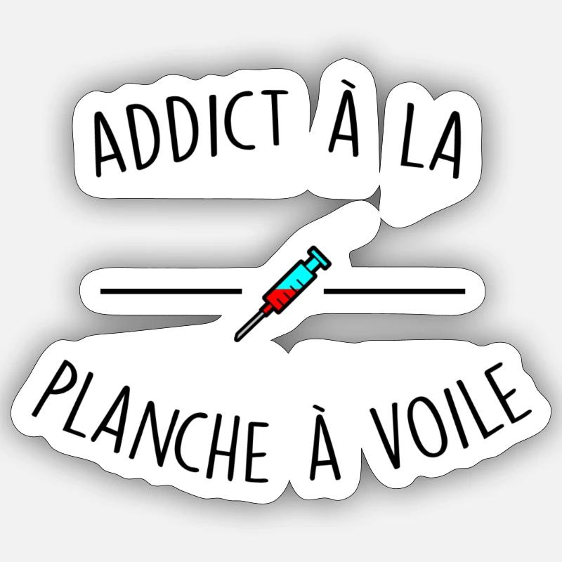 Windsurf attitude Sticker taille S (10 x 10 cm)