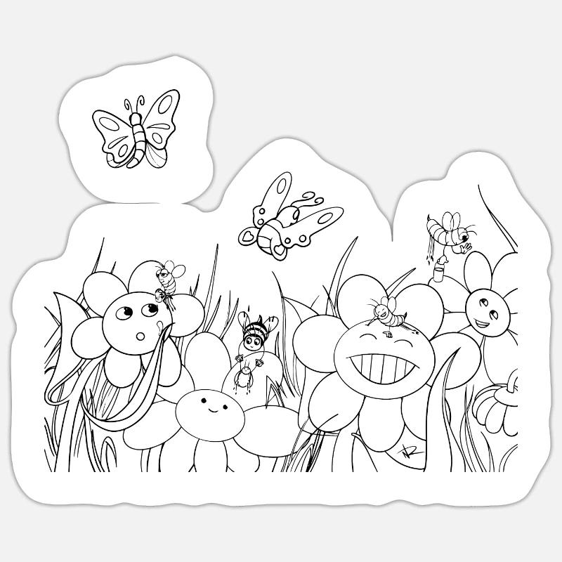 Sticker taille S (10 x 10 cm) - 