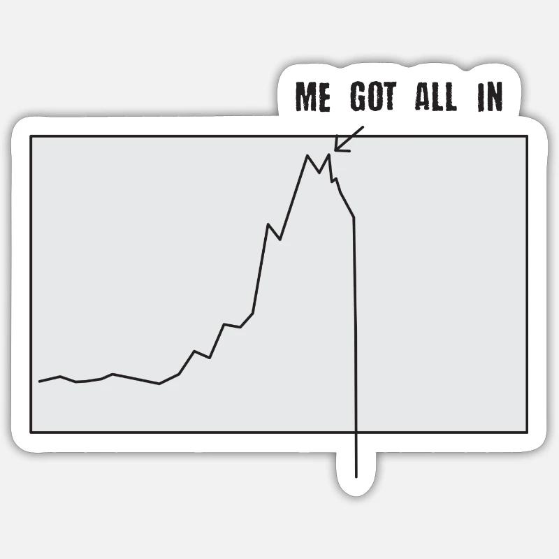 Actions meme Sticker taille S (10 x 10 cm)