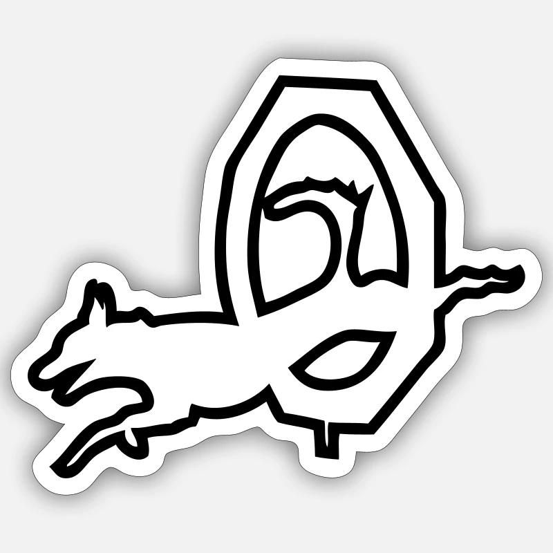 Sticker size S (10 x 10 cm) - 