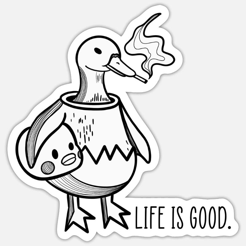 Sticker size S (10 x 10 cm) - 