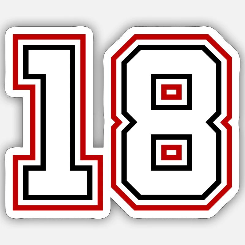 Sticker Größe S (10 x 10 cm) - 