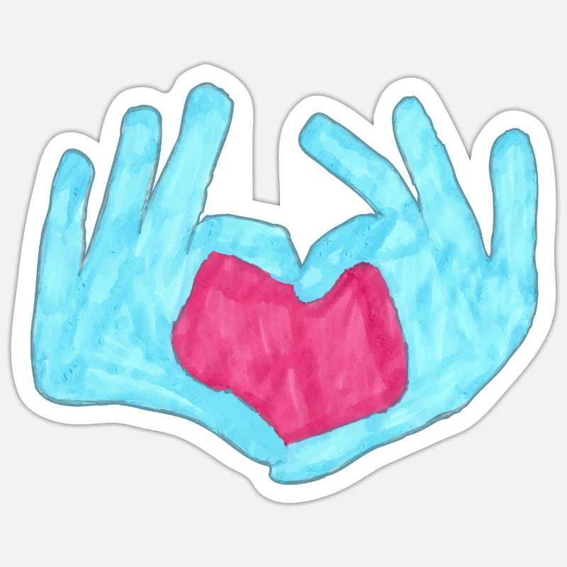 Sticker Größe S (10 x 10 cm) - 