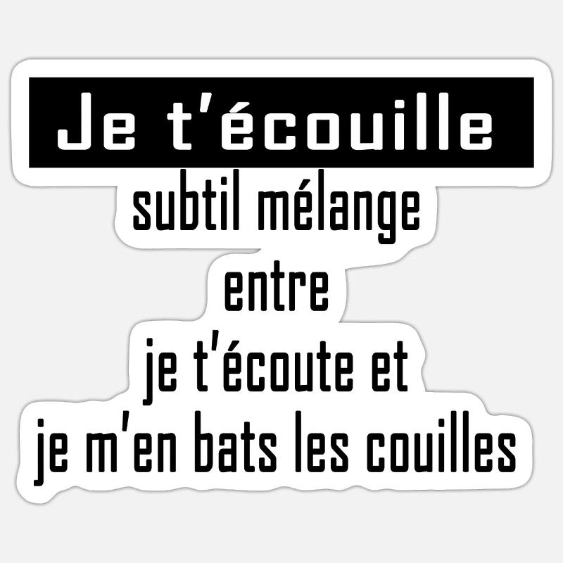 Sticker taille S (10 x 10 cm) - 