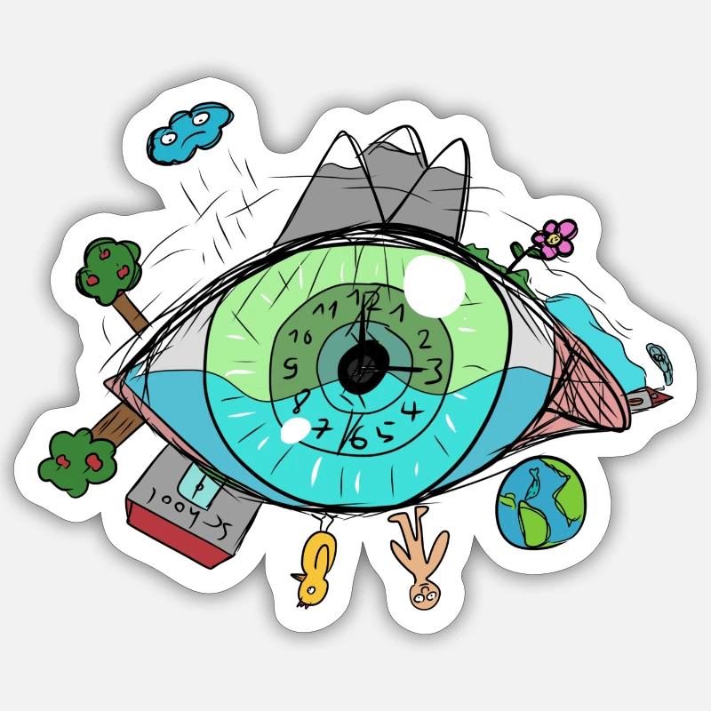 Sticker Größe S (10 x 10 cm) - 