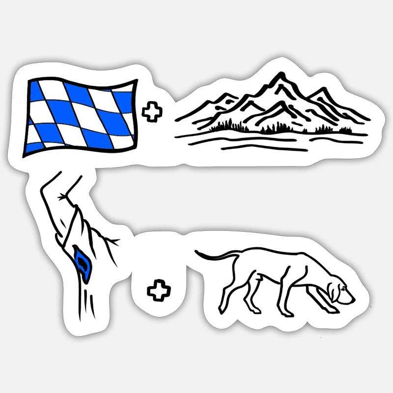 Sticker Größe S (10 x 10 cm) - 