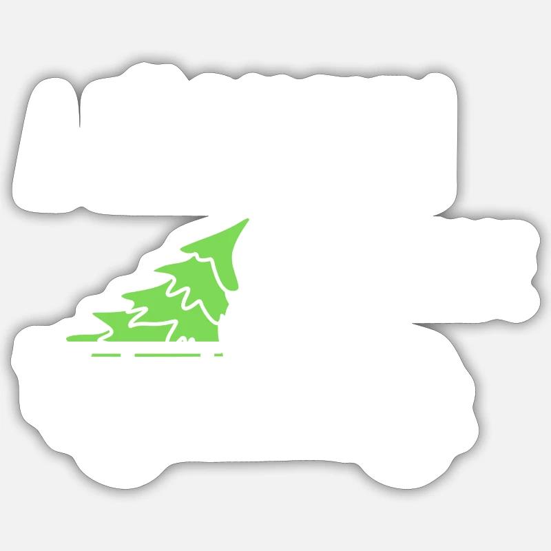 A Tännschen Please Pick-Up Sticker Größe S (10 x 10 cm)