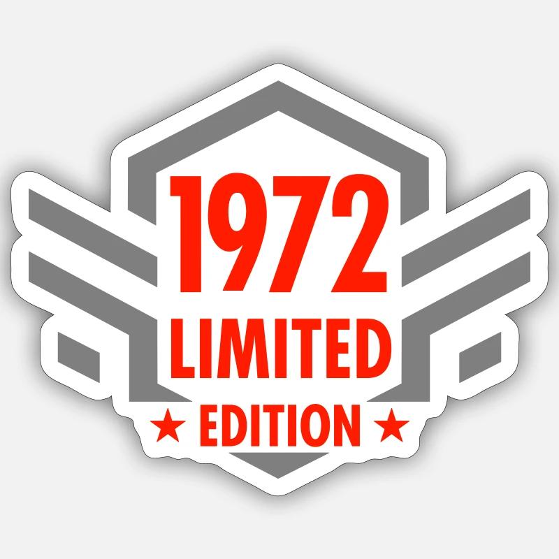 1972 Limited Edition AT Sticker size S (10 x 10 cm)