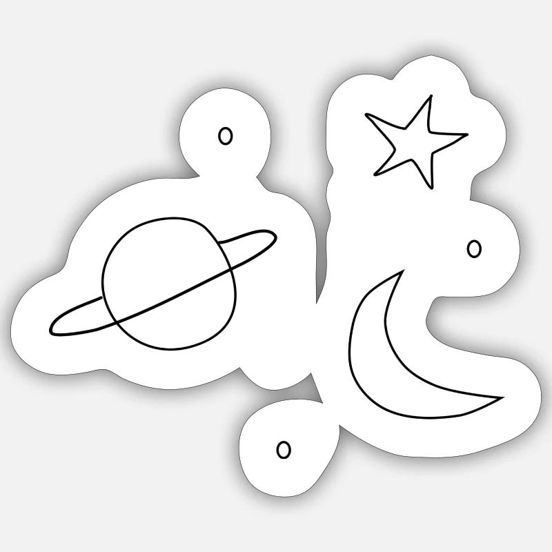 Sticker Größe S (10 x 10 cm) - 