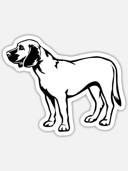 - Sticker size S (10 x 10 cm) - white matte
