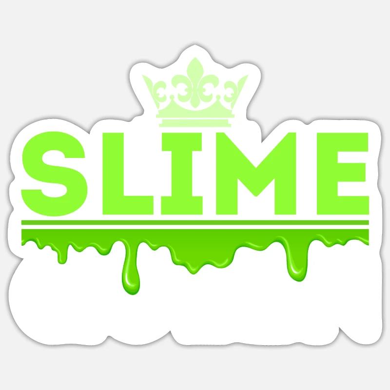 Slime Queen Sticker size S (10 x 10 cm)