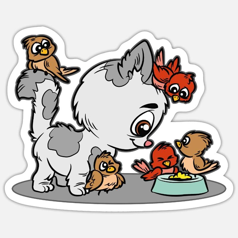 Sticker Größe S (10 x 10 cm) - 