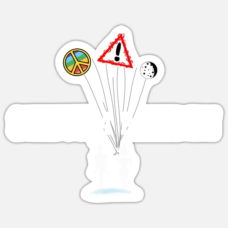 Sticker Größe S (10 x 10 cm) -