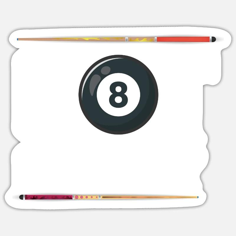 Got Chalk Pool billard Snooker Sticker taille S (10 x 10 cm)