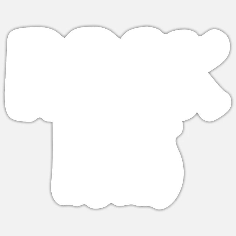 Rock Rules - Sticker size S (10 x 10 cm) - white matte